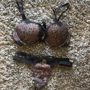 Victoria’s Secret Very Sexy push up bra/panty set